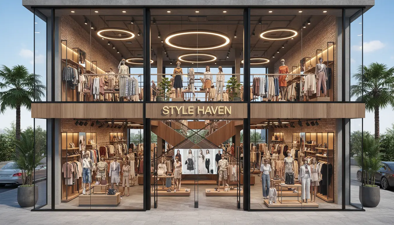 متاجر الأزياء والملابس