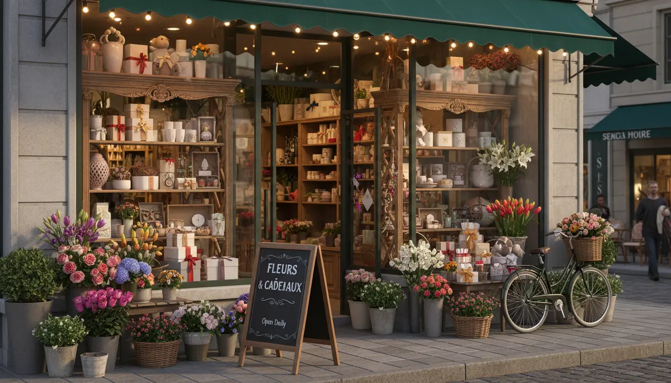 محلات الزهور والهدايا